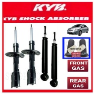 KYB TOYOTA VIOS NCP93 08-2012 SHOCK ABSORBER FRONT AND REAR 1SET=4PCS KYB NEW KAYABA SUSPENSION KIT