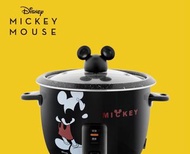 【Disney 迪士尼】米奇曜黑食物料理鍋(MK-HC2102) 蒸、煮、煲、燉一鍋多用