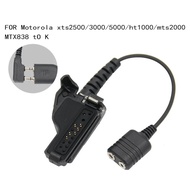 Headphone Conversion Cable for Motorola XTS5000 XTS3000 GP900 HT1000 Radio