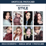 [UNOFFICIAL PHOTOCARD] HEARTS2HEARTS - STYLE