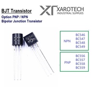 BC546 BC547 BC548 BC549 BC556 BC557 BC558 BC559 NPN PNP Bipolar Transistor BC Series BJT Diode (B)