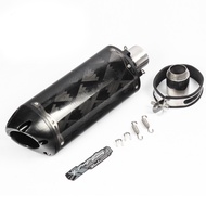 51mm Motorcycle Exhaust Muffler Two Brothers Exhaust CNC Aluminium Alloy Carbon Fiber Muffler