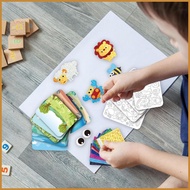 Foil Stickers for Kids Animal Kids Foil Stickers Set Handmade Art Supplies Children Sensory Toys for