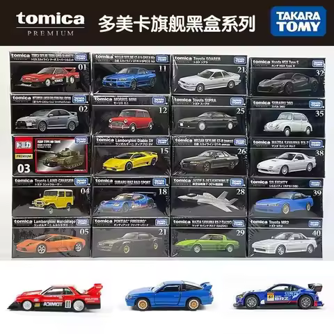 Takara Tomy Tomica TP Series Alloy Car Model Premium Car Mini FERRARI Diecast Alloy Collection Displ