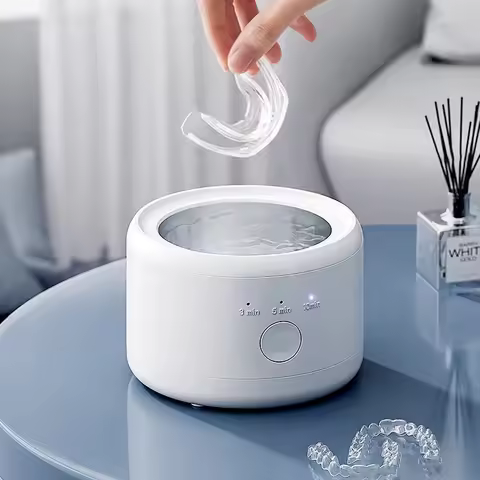 Ultrasonic High Frequency Vibration Cleaner One-Touch Operation Automatic Cleaning Device 3 Speeds T