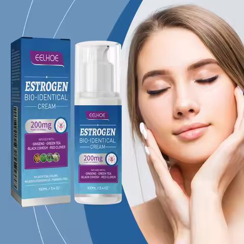 EELHOE Progesterone Cream for Menopause Middle-Aged Elderly Woman Progesterones Women Hormonal Balan