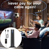 Small Size Tv Antenna Indoor Tv Antenna with Powerful Signal Booster Clear Hd Channels 420 Miles Ran