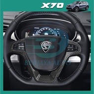 Proton X70 Interior Decoration Carbon Fiber Cover For Proton X70 (2018-2022) Berjaya Auto