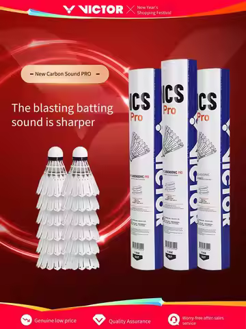 Victor NCS PRO New Carbon Sound Artificial badminton Shuttlecock Stable and Durable Training accesso