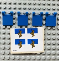 Lego castle kingdoms crown battle 旗艦 及貼紙、全新貨品、自 70806、Lego 70404 70403 7009 10305 31120 10193 10322 