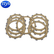 7pcs 500CC 550CC Motorbike Clutch Plate Friction Pad For Honda CX500 CX500C CX500E PC06 CB550K CB550