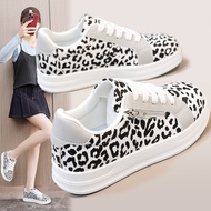 Leopard Print Canvas Shoes Women 2026 New Low Top Casual Shoes | Y2K Kawaii Sneakers