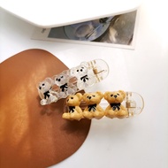 InStyle Minimalist Bear Hair Claw / Hair Pins 少女可爱小熊发抓 / 发夹 (6 Designs)