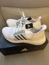 Adidas UltraBOOST 19 White Running Shoes (100% New)