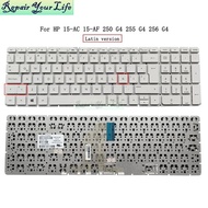 Latin Spain Laptop Keyboard For HP Pavilion 15-AC 15-AF 15-AJ 15-AY 15-AC000 250 255 256 G4 TPN-C125