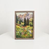 KAYU Wooden Photo Frame / Figura Frame Photo Frame P110FL Size 4R 5R 6R 8R - 4R