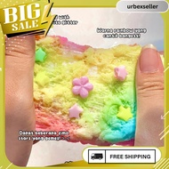 Rainbow Cloud SLIME By SLIME Bintaro || Premium Slime || Cloud Slime || Cloud Slime Super Soft And D