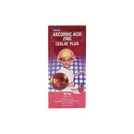 Ceelin Plus Ascorbic Acid Zinc 250ml Syrup Apple Flavor