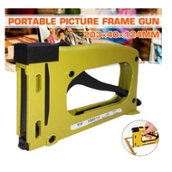 COD-Manual Metal Point Driver Stapler Picture Framing Tool + 1000Pcs Points Point Driver Stapler Pic