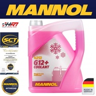 MANNOL Antifreeze G12+ RED MN4212 (Made in GERMANY) - 5L Coolant & Antifreeze