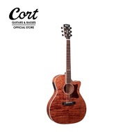 Cort Grand Regal GA5F-FMH Acoustic Guitar - Natural Satin