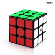 🚓Qiyi Set SailＷThird-Order Rubik's Cube Black Background Sticker Two Three Four Five Six Seven Stair