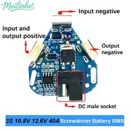mu 3S 12.6V 40A BMS  Protection Board 18650  Equalizer Board for Electric Drill mu