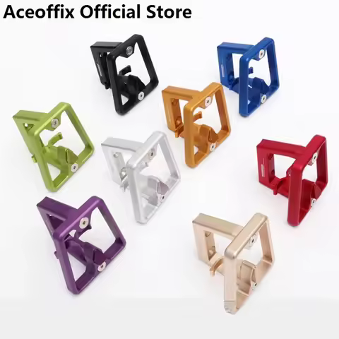 Aceoffix for Brompton Front Carrier Bag Carrier Block 73g Ultra light Aluminum Alloy New CB-02 Upgra