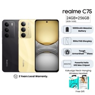 [New] realme C75 24(8+16GB)+256GB| IP69 Dust & Water Resistance| 6000mAh Battery| Smart phone | Cell