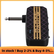 (E L X I)  Mini Amp Electric Bass Headphone Amplifier 3.5mm Plug Play Auxiliary Audio Input Bass Con