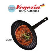 VENEZIA Happy Cook IH Induction Steak Grill Fry Pan 26cm Made in Korea