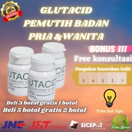 GLUTACID Whitening 16 000 mg Original 100 Ori Pemutih Badan Permanen