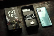 Handphone infinix hot 10s 4/64 masih mulus garansi resmi ori Indonesia