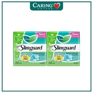 LAURIER PAD SUPER SLIM GUARD DAY WING ULTRA ABSORBENT 22.5CM 20S × 2