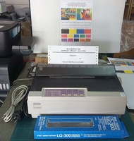 ปริ๊นเตอร์หัวเข็ม Epson LQ-300+II ลงรูปตรงปกเครื่องจริง ขายโพสละเครื่อง-ขายแล้วเปลี่ยนรูปใหม่