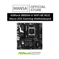ASRock B850M-X WiFi R2.0 Motherboard AM5 DDR5 Micro ATX Gaming