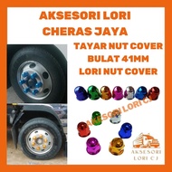 AKSESORI LORI CHERAS JAYA TAYAR NUT COVER 14MM - 41MM COVER NUT 6TAYAR 1TON DENGAN 3TON BUS TRUCK LO