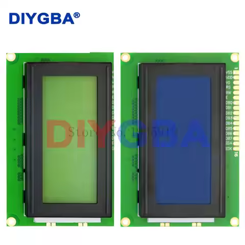 1604 16X4 16*4 Character LCD Module Display Screen LCM Yellow / Blue With LED Backlight SPLC780 HD44