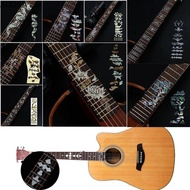 AUDRA Cross Inlay Decals Ultra Thin Guitarra Accessories Guitar Inlay Sticker Acoustic Guitar Electr