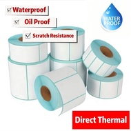 Waterproof Direct Thermal Label Sticker Paper Barcode Price Product Name Tag 10 20 30 35 40 50 55 60