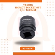 MATA TEKIRO socket impact wrench 3/ 4" inch 6PT 33 MM impact socket wrench