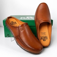 Gats Men's Formal Leather Slip-On Shoes NB 0002 Original - Tan