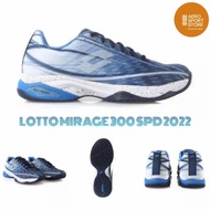 [ SEPATU TENIS LAPANGAN LOTTO MIRAGE 300 SPD 2022 - NAVY ]