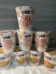 日清北海道版杯麵 咖哩/鮮蝦味各四個