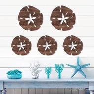 Hollow Beach Beach Wall Decoration Wall Hanging Wooden Piece Wall Decoration Yuan Coast Listing Summ