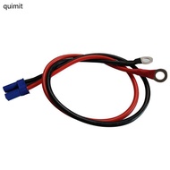 QUIM Motorcycle Waterproof EC5 to O Ring Cable Adapter 10AWG 50cm 1 6ft Cable