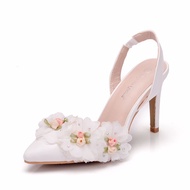 9cm high-heeled with wedding shoes