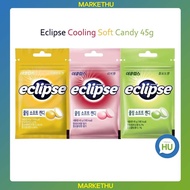 Eclipse Cooling Soft Candy 45g 3 Flavors Lychee, Lemon, Green Grape / Sweets that cool your mouth