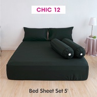 TULIP CHIC สีพื้น  CHIC12 ชุดผ้าปู ผ้าห่มนวม ให้ความมินิมอล สัมผัสนุ่มไม่ระคายผิว