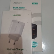 charger ugreen dan aukey